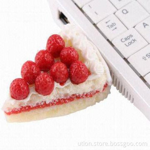 2.0 USB Flash Drive with 1 to 64GB Memory Capacities, Sandwich Design and Free Logo
